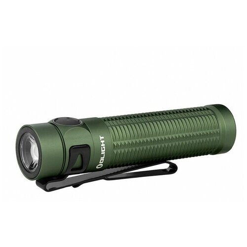 фото Фонарь olight baton 3 pro od green (cool white), 1 x 18650, 175 метров, 1500 люмен (комплект)