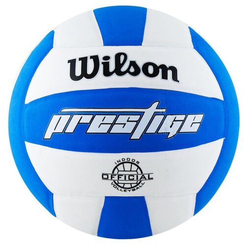 фото Волейбольный мяч wilson prestige белый/синий