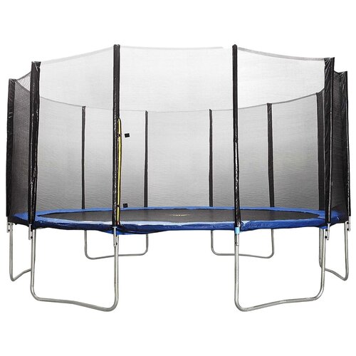 фото Круглые dfc батут dfc trampoline fitness 16ft наружн.сетка, синий (488см)(два короба)