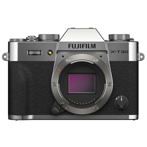 Беззеркальный фотоаппарат Fujifilm X-T30 II Body, серебристый фотоаппарат fujifilm x t30 ii body silver