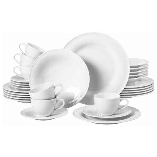 фото Seltmann weiden набор столовой посуды 30 предметов beat white seltmann weiden