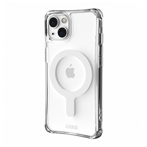 фото Чехол uag plyo series с magsafe (113152184343) для iphone 13 pro, прозрачный (ice)