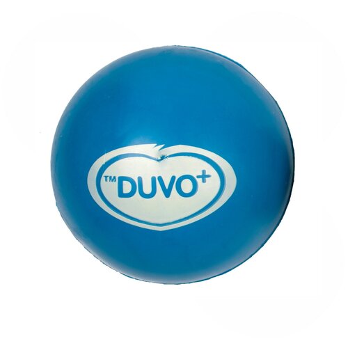 фото Игрушка для собак duvo+ "мяч резиновый", синий, 7.5см (бельгия)