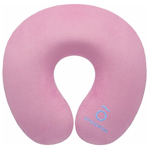 фото Подушка под шею neck memory foam (розовая) emocean