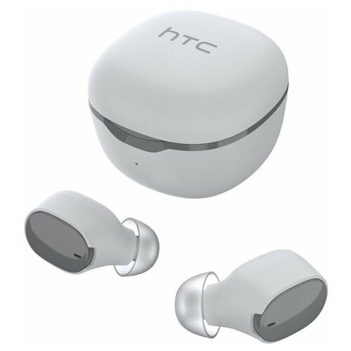 фото Беспроводные наушники htc true wireless earbuds plus (e-mo1) (белый)