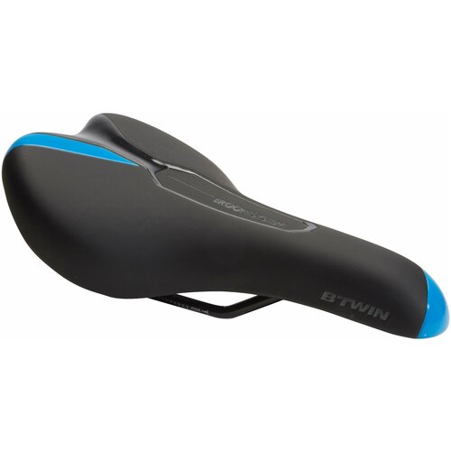 фото Велосипедное седло sport comfort 500 синее btwin x decathlon