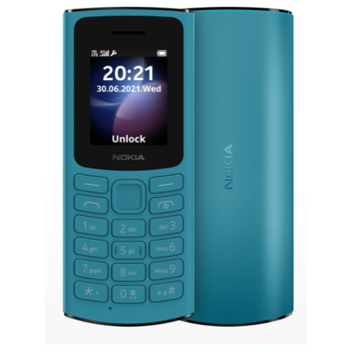 фото Мобильный телефон nokia 105 ds (2021) 4g синий