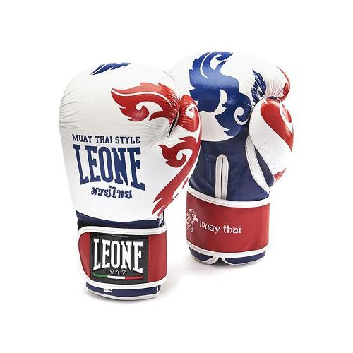 фото Боксерские перчатки leone muay thai gn031 белые (14 унций) leone 1947