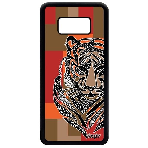 фото Защитный чехол на смартфон // samsung galaxy s8 // "тигр" хищник джунгли, utaupia, цветной