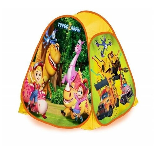 фото 315145 палатка детская игровая турбозавры 81х90х toy