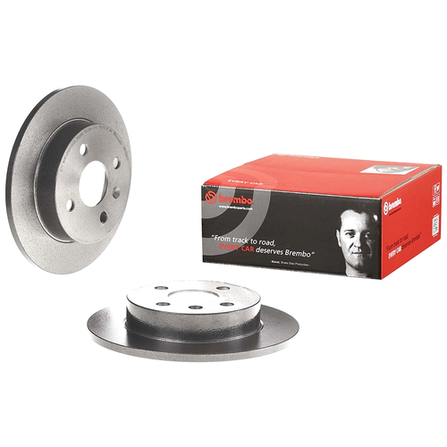 фото Brembo 08.7626.11 (08762610 / 08762611 / 0986478882) диск торм. зад. opel (опель) astra (астра) g / h (240x9.8) (комплект 2 штуки)
