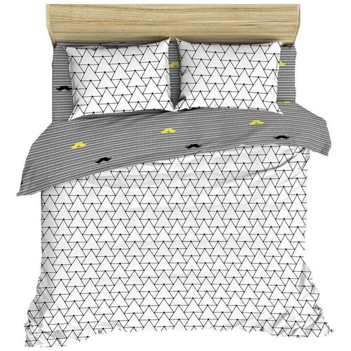 фото Постельное белье "василиса" 2,0-спальный из поплина шеврон