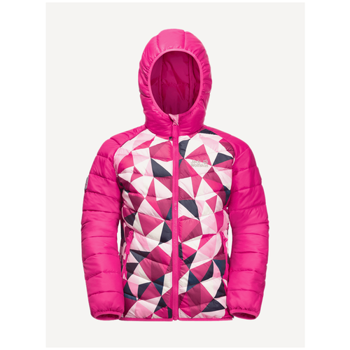 фото Куртка jack wolfskin размер 140, pink peony