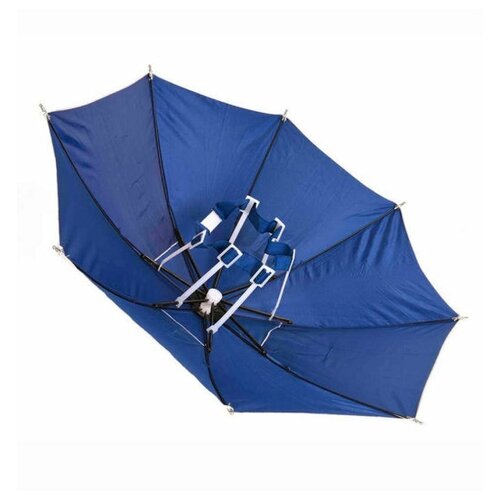 фото Зонт для головы / головной зонт / зонт-шляпа wondershop