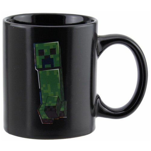 фото Кружка меняющая картинку paladone: крипер (creeper) майнкрафт (minecraft) (pp7975mcf) 300 мл