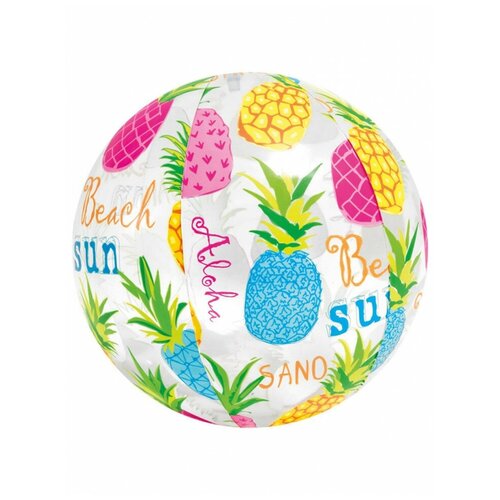 фото Мяч надувной, intex, для плавания, детский, 51 см, цвет: микс