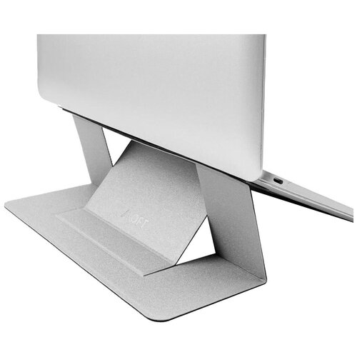 фото Подставка для ноутбука moft stand silver (ms006- m- slv- en01) серебристая