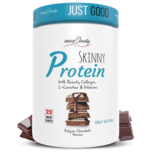 фото Qnt skinny protein 450g belgianchoco/ "скинни протеин" со вкусом бельгийский шоколад 450 гр