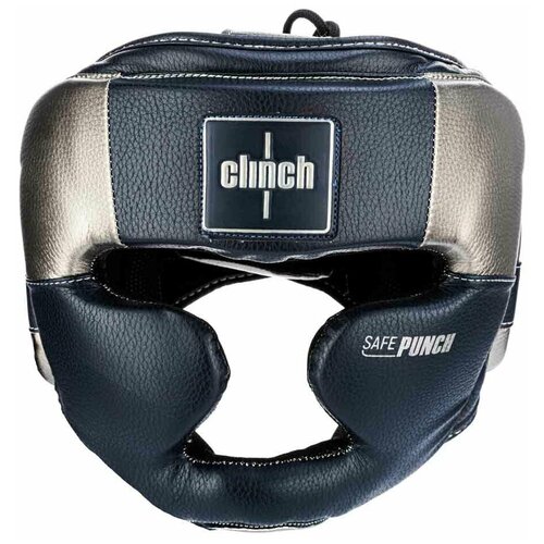 фото Шлем боксерский clinch punch 2.0 full face темносине-бронзовый (размер xl)