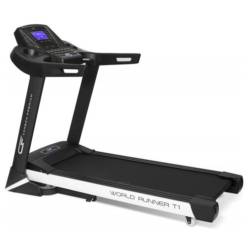 фото Беговая дорожка домашняя carbon premium world runner t1 carbon fitness