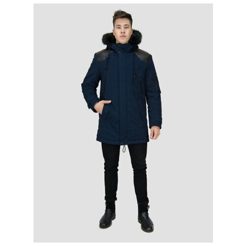 фото Куртка мужская мод 1871, темно-синий, 52/182 naviator