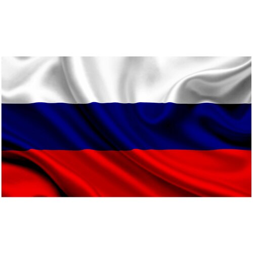 фото Флаг россии на древке 16*20 нет бренда