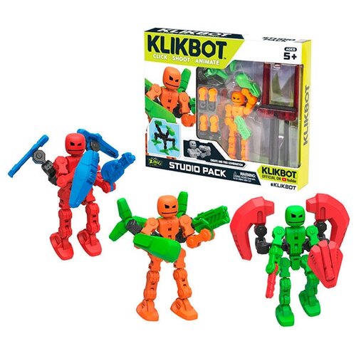 фото Игрушка набор студия klikbot stikbot