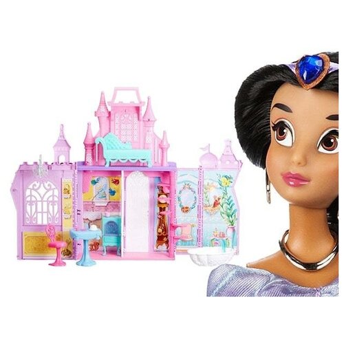 фото Замок для кукол disney princess, 13 аксессуарами, 5 комнат hasbro