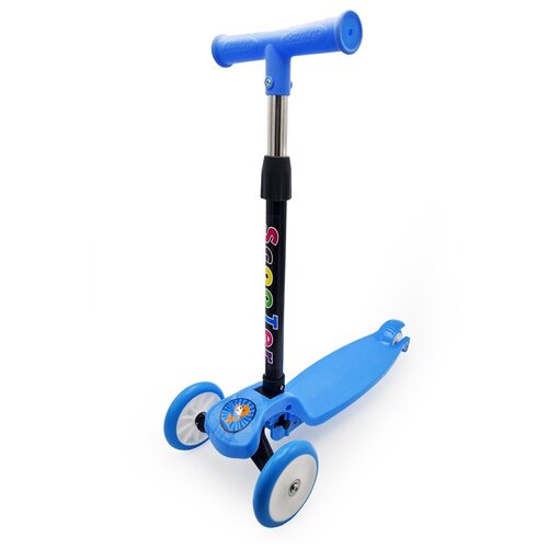 фото Самокат детский funky toys 3-х колесный складной, с регулируемой ручкой - fanrong [200820219]