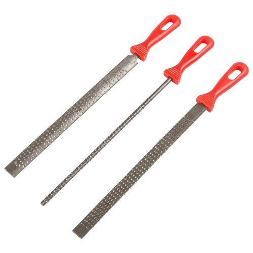 фото Набор напильников по дереву top tools 3 шт.