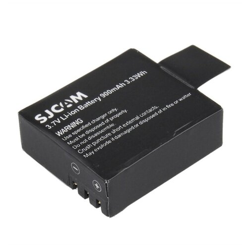 Фото - Аккумулятор SJCAM 900 mAh 3.7V для экшн-камер SJ4000/SJ5000/M10 крепление pwr на грудь для камер hero 2 3 3 4 и sjcam sj4000 sj m10 sj5000