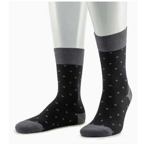 фото Мужские носки grinston 18d1, серый, 27 (размер обуви 41-43)