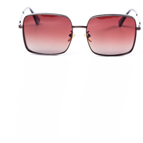 фото Солнцезащитные очки женские / квадратная оправа / стильные очки / ультрафиолетовый фильтр / защита uv400 / чехол в подарок/ темные очки 200422518 ezstore