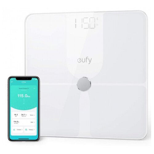 Умные весы Anker Eufy Smart Scale P1 (White) напольные весы anker умные весы anker eufy smart scale c1 white