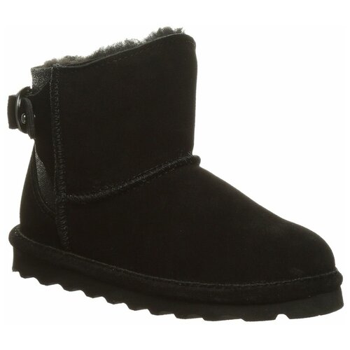 фото Угги женские bearpaw betty 2713w black caviar замшевые черные (39) bear's gear