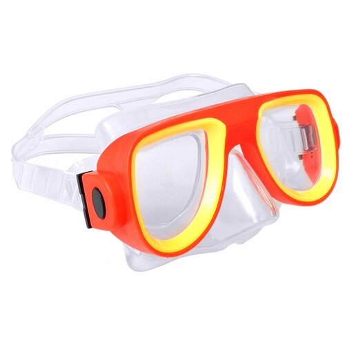 фото E33113-6 маска для плавания (пвх) (оранжевая) smart athletics