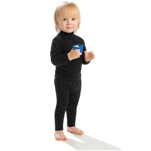 фото Термобелье для младенцев штанишки norveg soft, черный 4su003 / 68-74