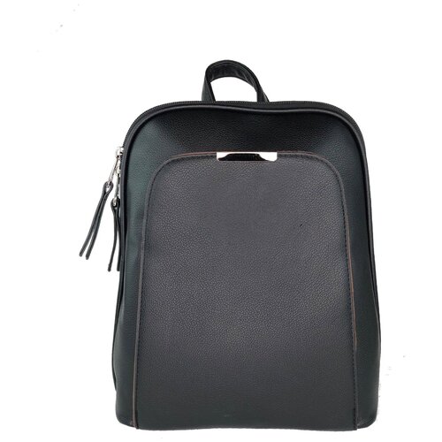 фото Женская сумка-рюкзак 2 в одном на плечо и на спину с внешним карманом из искусственной кожи li