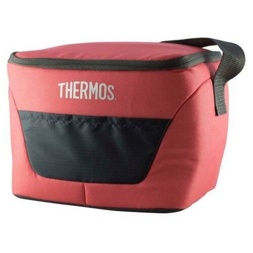 фото Сумка-термос thermos classic 9 can cooler 7л. розовыйчерный 287403