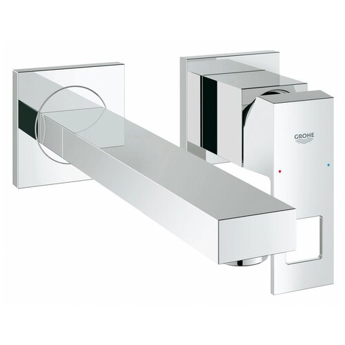 фото Grohe смеситель grohe 23447000 eurocube для раковины, хром