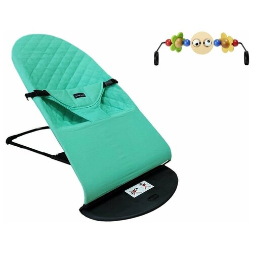 фото Шезлонг детский 0+ baby balance chair (бирюзовый) denlive