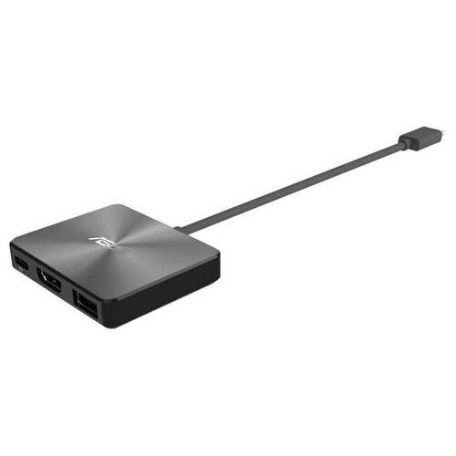 фото Док-станция asus mini-dock для ноутбуков asus c разъемом usb type-c (usb type-c in, 1xusb 3.0, hdmi), 90nb0000-p00160 черный