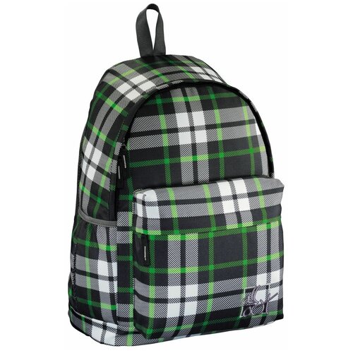 фото All out рюкзак luton forest check (00129225), серый/зеленый/черный