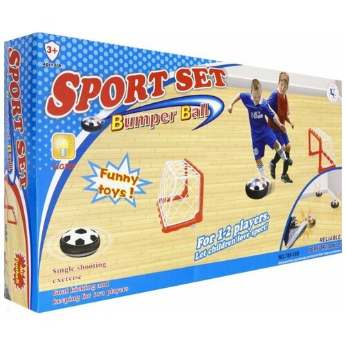 фото Игровой набор junfa toys bumper ball (789-19d) черный/белый/красный