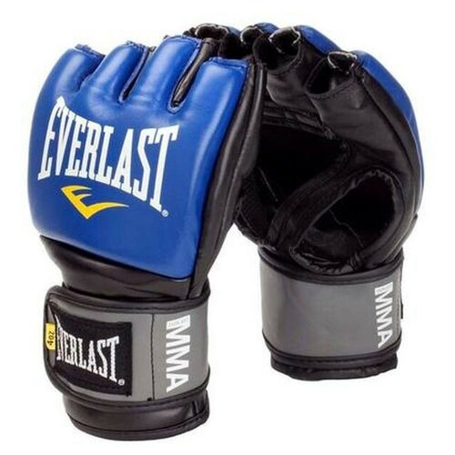 фото Перчатки тренировочные everlast pro style grappling sm синие