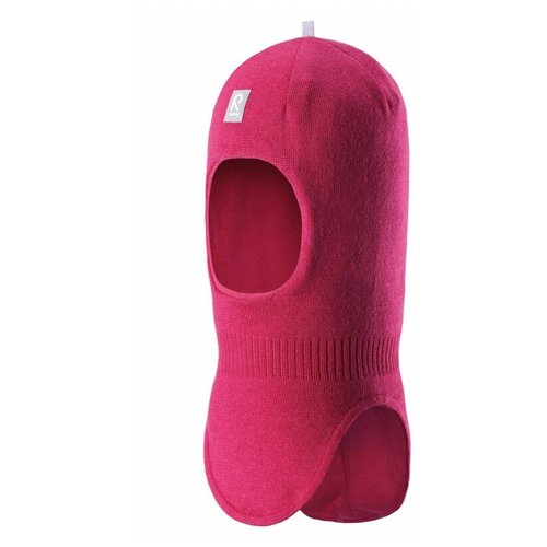 фото Балаклава шлем reima детская демисезонная, шерсть, размер 46, розовый