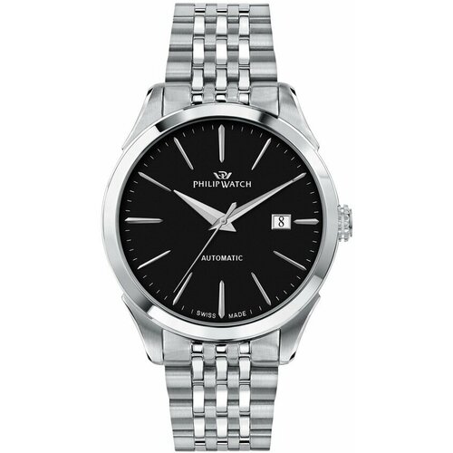 фото Наручные часы philip watch roma часы мужские philip watch r8223217001, черный, серебряный