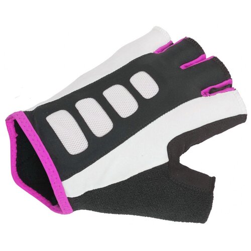 фото Перчатки 8-7130655 lady sport gel x6 женский черно- розовые размер s гель/лайкра/синтетическая кожа с петельками author