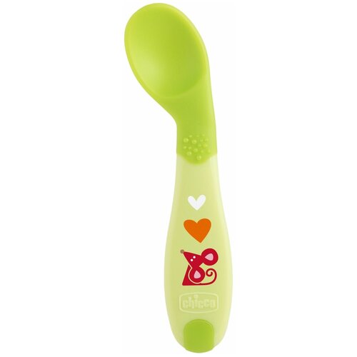 фото Ложка chicco baby's first spoon зеленый