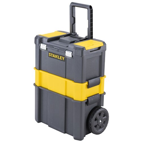 фото Ящик-тележка stanley stst1-80151 essential rolling workshop 63x46x28.5 см 18'' черный